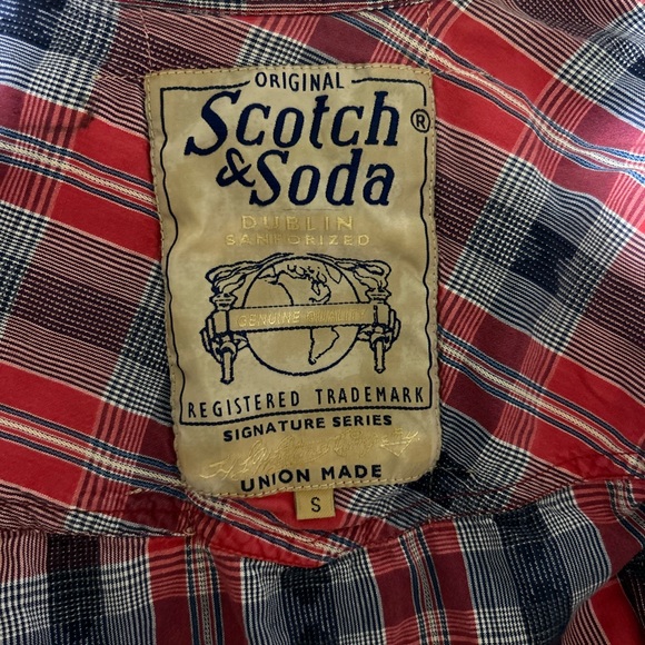 Vintage Scotch & Soda Men’s Pearl Snap Button Down - Picture 2 of 4